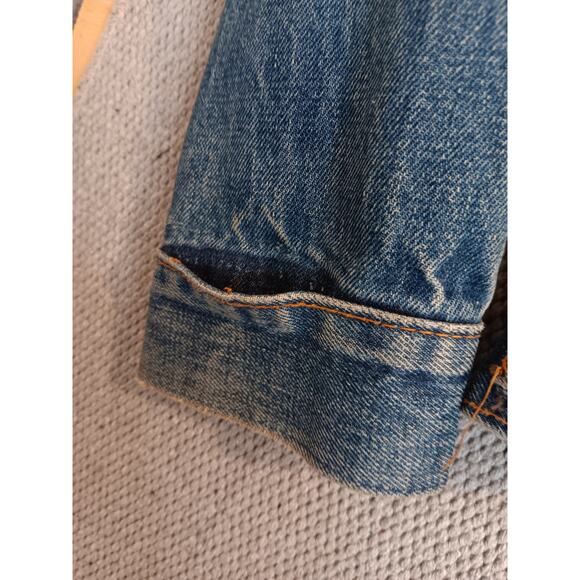 Levis Big E Type 3 Vintage Denim Jacket Mens Small Blue 1969-70 Distressed USA - Picture 15 of 16